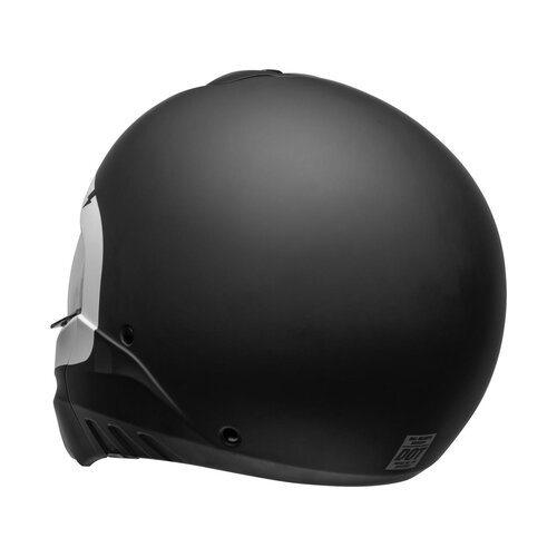 Bell Broozer Helm Cranium Matt Schwarz / Weiß