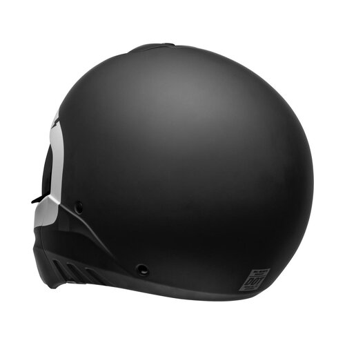 Bell Broozer Helm Cranium Matt Schwarz / Weiß