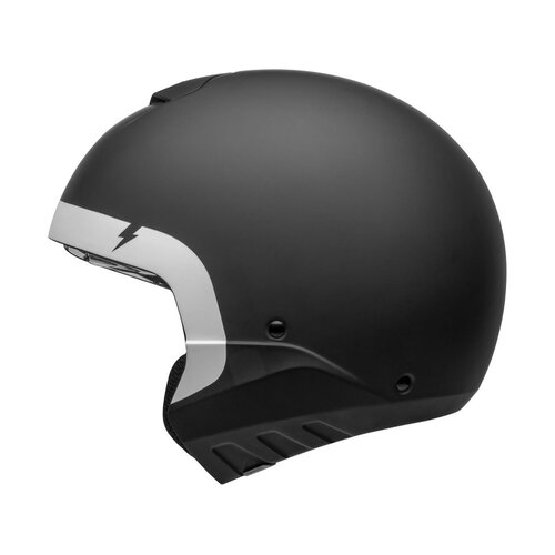 Bell Broozer Helmet Cranium Matt Black/White