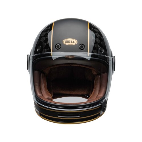 Bell Bullitt Carbon Helm RSD Check-It Mat / Glans Zwart