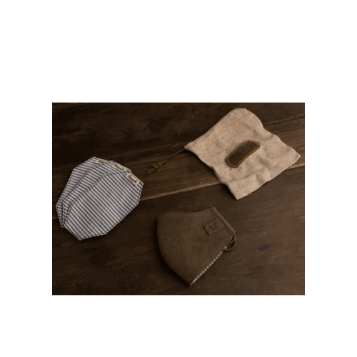 Trip Machine Masque en cuir