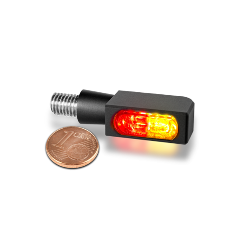 HeinzBikes Clignotant MICRO SMD 3-en-1 série BLOKK-Line