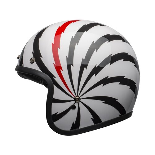Bell Casque Custom 500 DLX SE Vertigo Gloss Blanc / Noir / Rouge