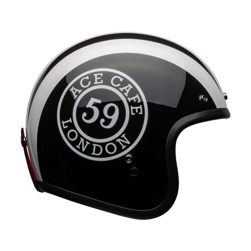 Custom 500 DLX Helmet Ace Cafe 59 Gloss Black/White