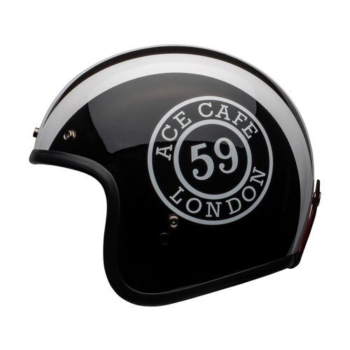 Custom 500 DLX Helmet Ace Cafe 59 Gloss Black/White