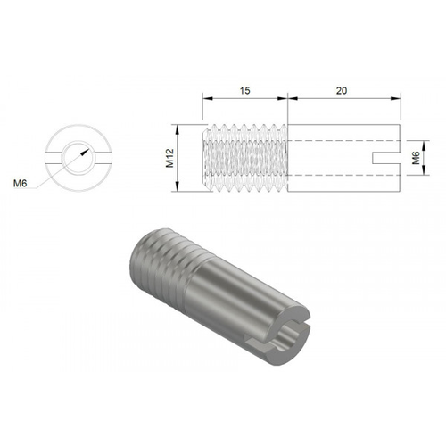 Highsider Adaptateur de guidon pour BMW R Nine T