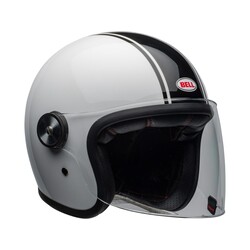 Riot Helm Rapid Glans Wit / Zwart