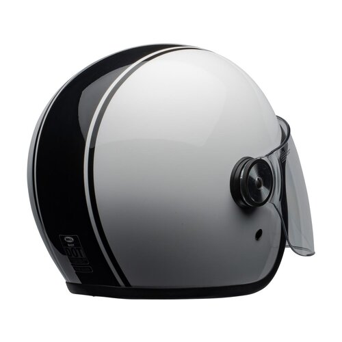 Bell Riot Helm Rapid Gloss Weiß / Schwarz