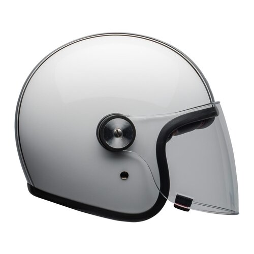 Bell Riot Helm Rapid Gloss Weiß / Schwarz