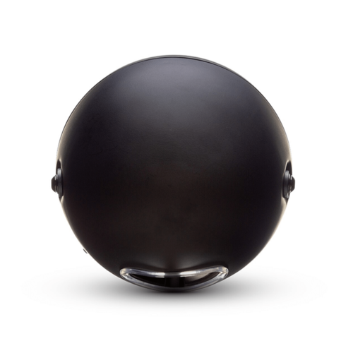 7  "Matzwarte multi-projector LED-koplamp +  Union Jack Cover