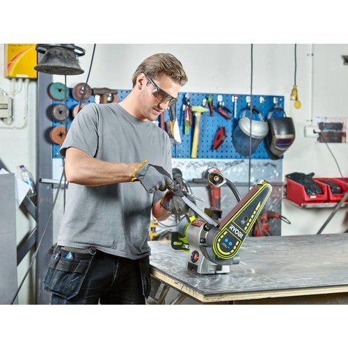 Ryobi 370W Ponceuse et meuleuse d'établi RBGL650G