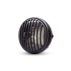 7 "Matte Black Multi Projektor LED Scheinwerfer + Vent Cover