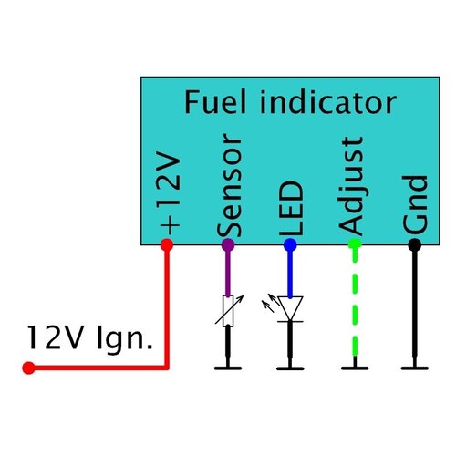 Axel Joost Elektronik Indicateur De Carburant