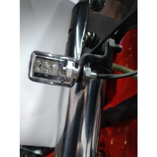 CCBM Parts Ø6mm Bracket Set for turn signals