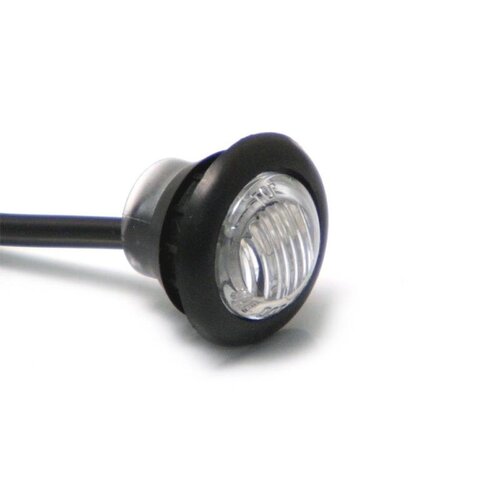 Amber 12V round mini turn signal LED
