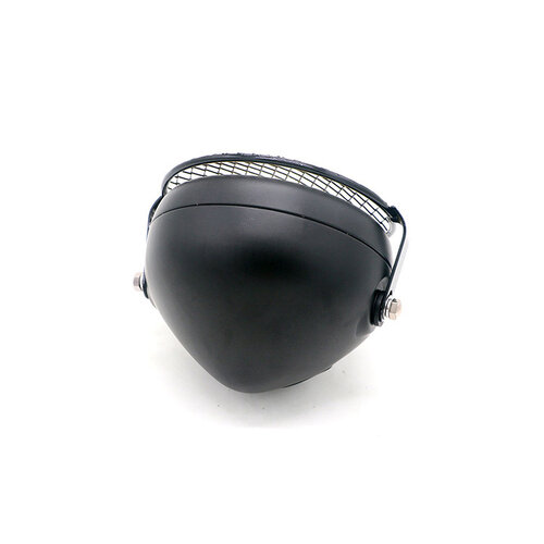 6.3" Koplamp Geel / Zwart - Metaal Type 16