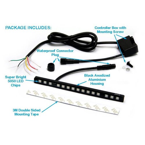 Bande LED pour plaque d'immatriculation