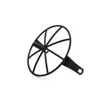 160MM Koplamp STAR Rooster - Zwart
