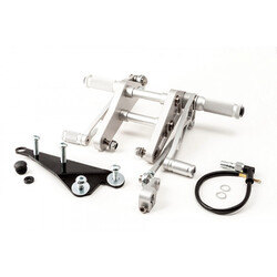 Triumph Bonneville 2001 < Kit de commandes reculées argentées