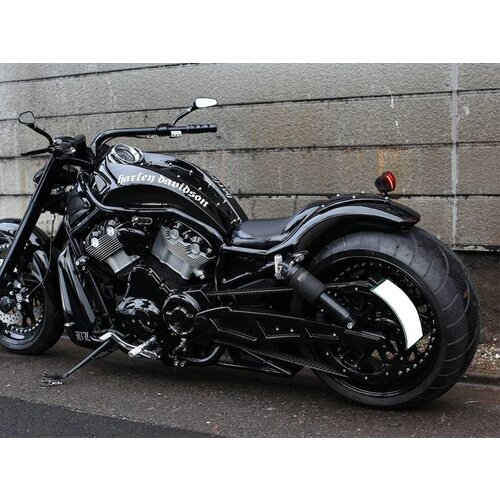 Zwart aluminium Prison Tail light LED met beugel