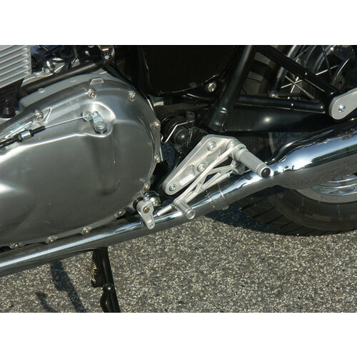 Triumph Bonneville 2001 < Fußrastenanlage Schwarz