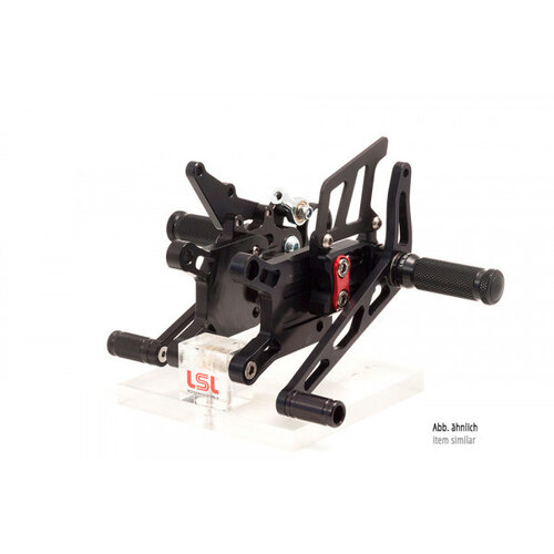 TRIUMPH T509/T955i, 99-04 Rear Set Black 2Slide