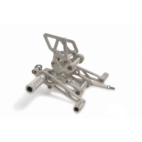 LSL BMW R nineT 14-19 Rear Set Black/Silver Racer