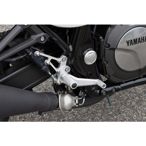 LSL Yamaha XJR1300 95-16 Kit de commandes reculées Noires/Argent