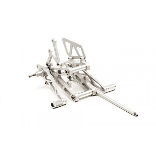 LSL Suzuki GSF600/1200 95-06 Rear Set Black/Silver