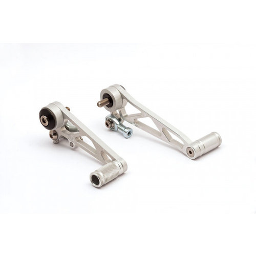 LSL Triumph Thruxton 04> Shift and Brake Pedal, long Black/Silver