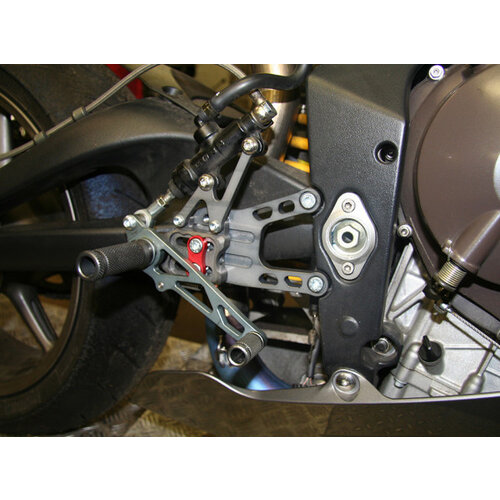 LSL Triumph Daytona/Street Triple <12 Fußrastenanlage Schwarz