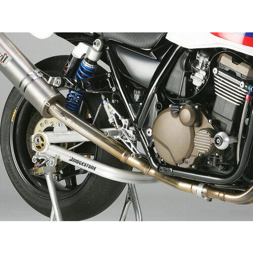 LSL Kawasaki ZRX-1100/1200 Kit de commandes reculées Noires/Argent