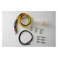 Kabelbaumstecker-Kit Honda: 01-06 CBR600F4i 600cc; 02-03 CBR954RR 954cc; 02-06 RVT1000 RC51 1000cc; 00-09 VFR800 Interceptor 800cc