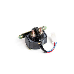 Starter solenoid switch Suzuki: 1983 GR650 Tempter 650cc; 82-83 GS1100G 1100cc; 84-85 GS700E 700cc; 1983 GS750E 750cc; 85-86 GV1200 Madura 1200cc; 86-88 GV1400 Cavalcade 1400cc; 1985 GV700 Madura 700cc; 86-87 VS700 Intruder 700cc; 88-91 VS750 Intruder 750