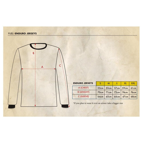 FUEL " Rally Raid " Jersey blue