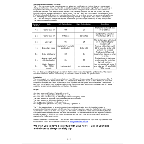 Axel Joost Elektronik Elektronicbox-versie T (Trick box)