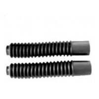 Vorderradgabel Gummi Honda Long 340 Schwarz (Set)