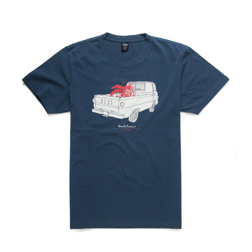 DEUS  A100 T-Shirt Navy