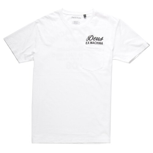 DEUS T-Shirt Blanc Canggu Address