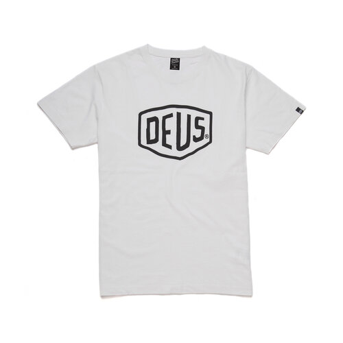 DEUS  T-shirt Blanc Shield