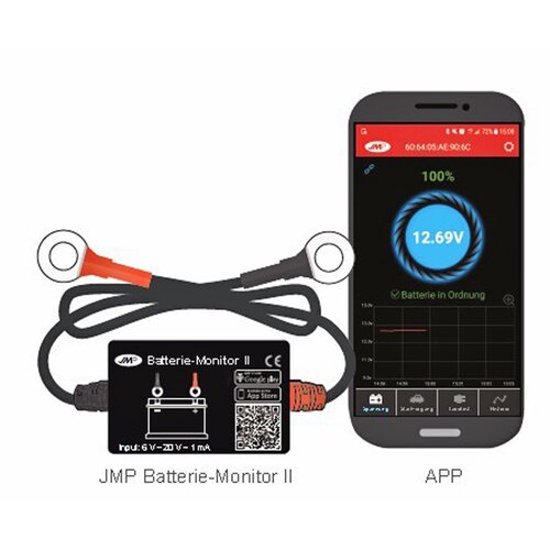 JMP Batterie Bluetooth Moniteur 2