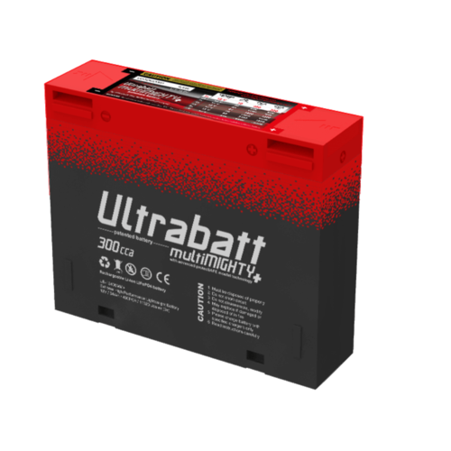 Ultrabatt Module de batterie au lithium 300CCA / 400PCA / 5.0A