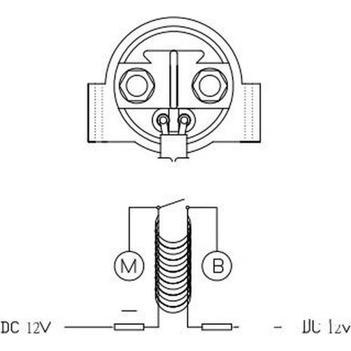 JMP Starter relay Yamaha XV535 Virago