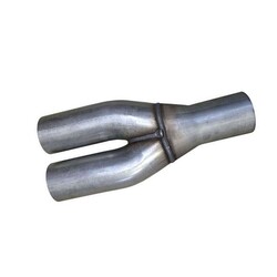 Y-piece stainless steel from 50.8 mm to 2x 50,8 mm