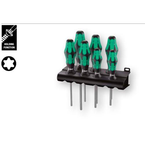 Wera Kraftform 7-piece screwdriver set 367/7 TORX®