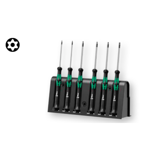 Kraftform  6 piece screwdriver set  2067/6 Micro TORX® BO