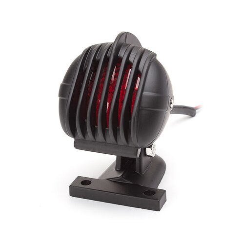Prison Retro Grill LED Rear Light Red / Black