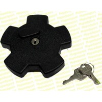 Fuel Cap With Lock Honda MT Black