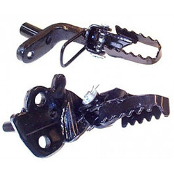 Fußstützen Set Honda MT Faltbar Schwarz