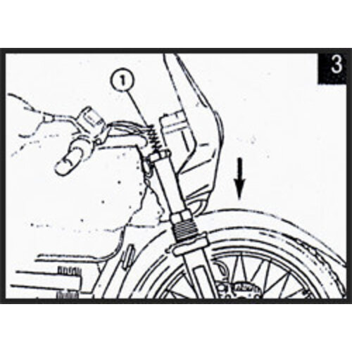 Honda CBR1000F K-model 89 Fork Springs Set